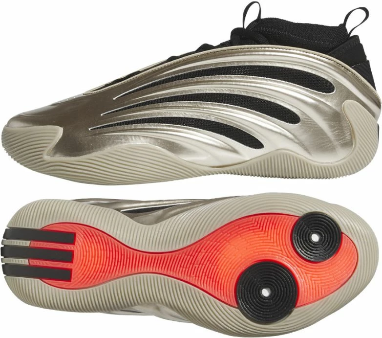 Atletski čevlji za košarko adidas Harden Volume 9, moški, sivi