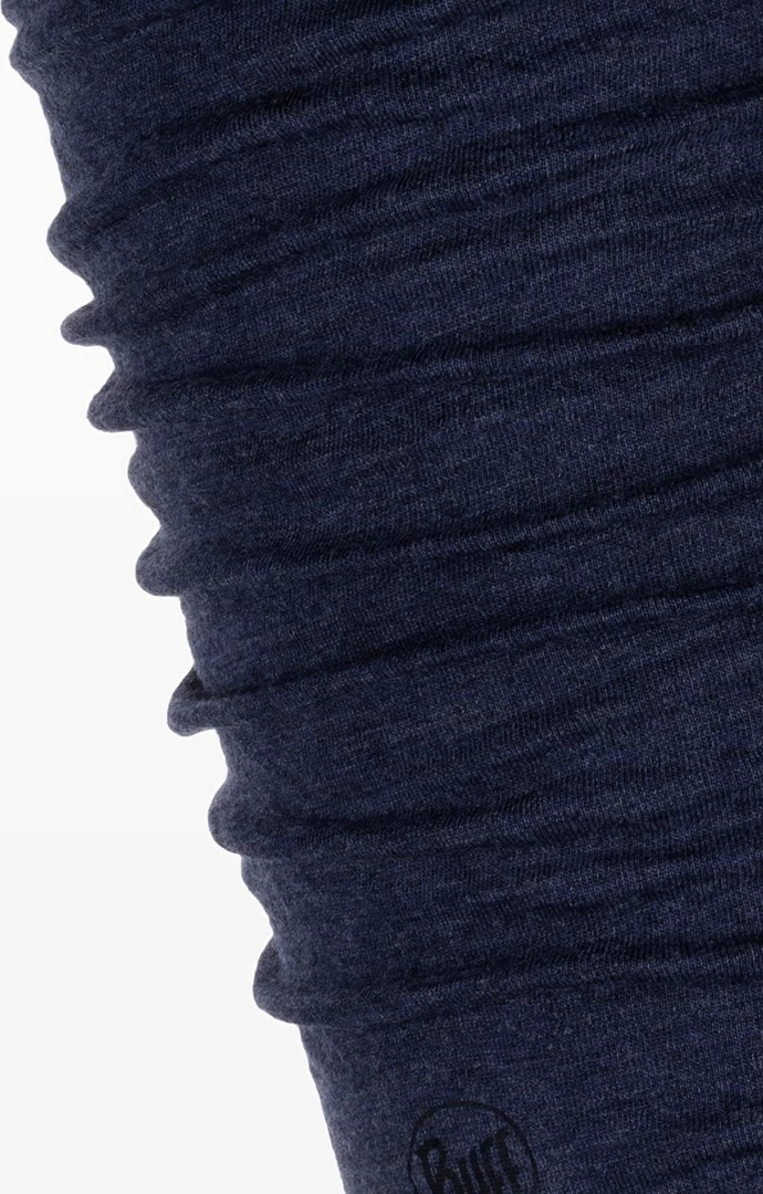 Večnamenski šal Buff Merino Midweight, temno moder