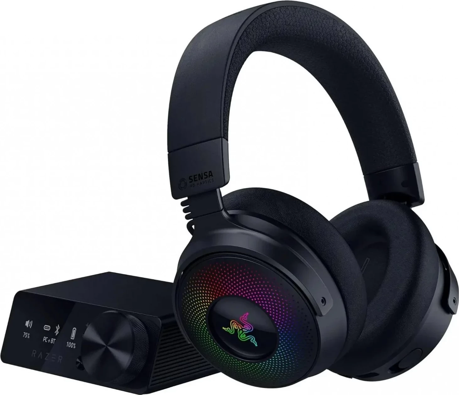 Slušalke za igralce Razer Kraken V4 Pro, črne