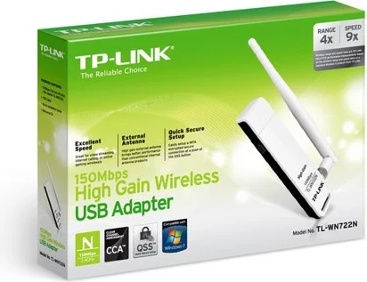 Omrežni adapter TP-Link TL-WN722N