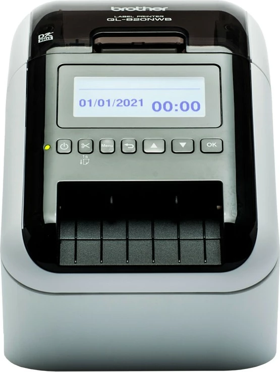Tiskalnik etiket z vgrajeno baterijo, Wi‑Fi, Bluetooth, Brother QL-820NWBVMXX1