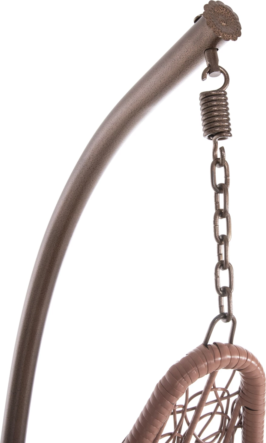 Viseče gnezdo MILLIE FH5996.05 kovinsko v rjavi barvi-sintetični ratan v rjavi Φ95x195Hcm