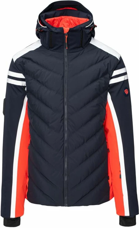 Jakna za moške Iguana, bela/črna/rdeča