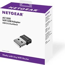 Brezžični WiFi adapter NETGEAR A6150, USB, Wi‑Fi 5, 867 Mbit/s, črn