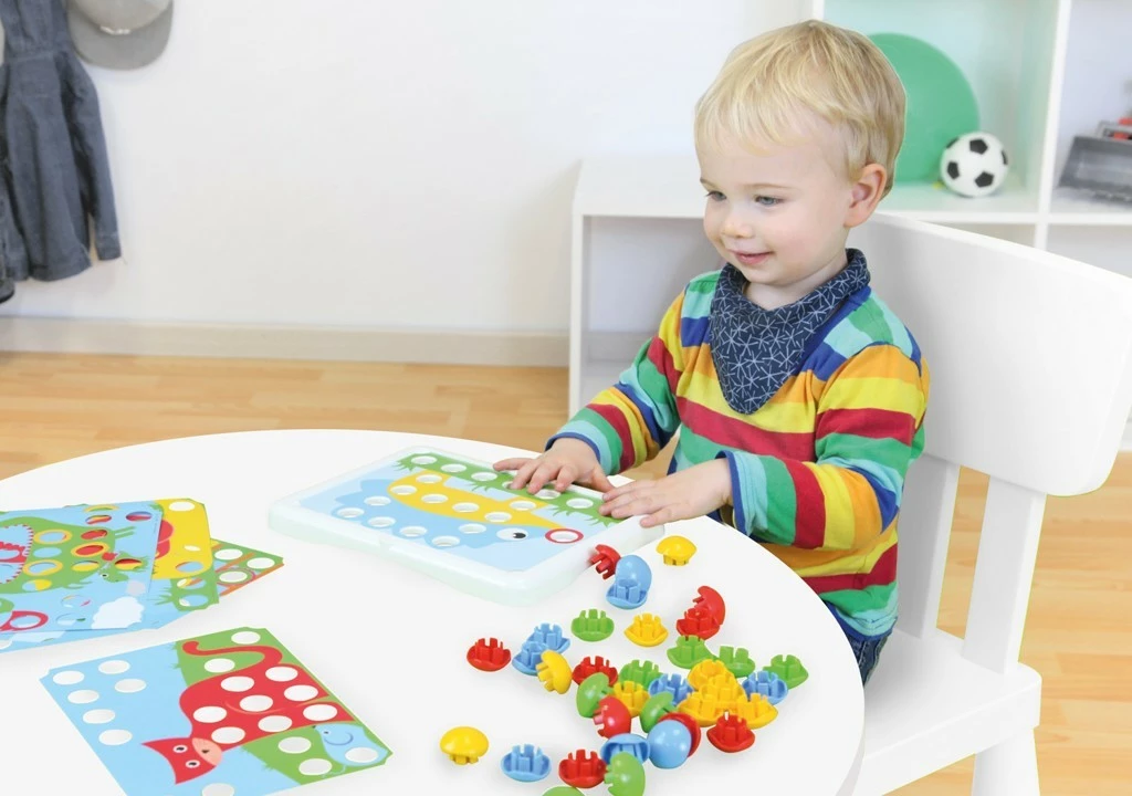 Mozaik za otroke Lena My First Mosaic, 36 kosov, večbarven