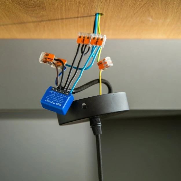 Pameten stikalo Shelly 1 Mini Gen3, 1P, brezžično, 20 dBmW, 30 m, modro