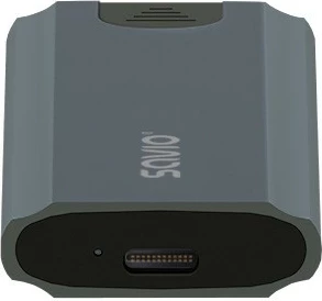 Zunanja ohišje za SSD M.2 NVMe Savio AK-67, USB-C 3.1, siva
