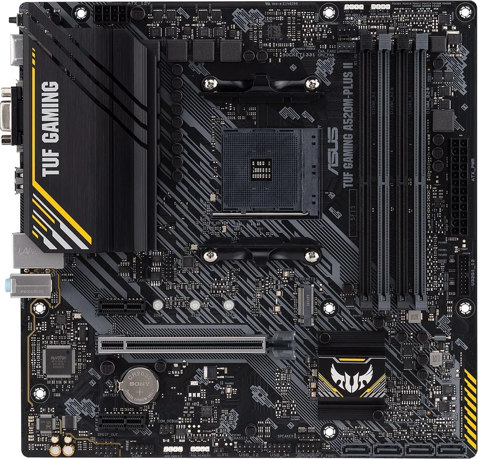 Plošča matična TUF GAMING A520M-PLUS II ASUS, Socket AM4, micro ATX