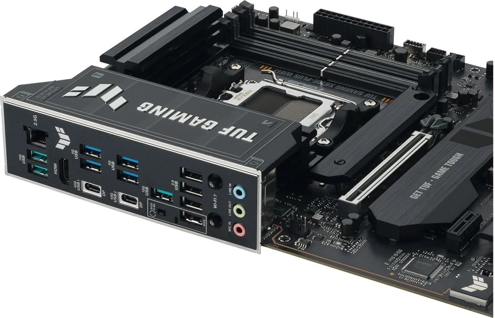 Matična plošča TUF GAMING X870E-PLUS WIFI7 ASUS, Socket AM5, ATX, siva