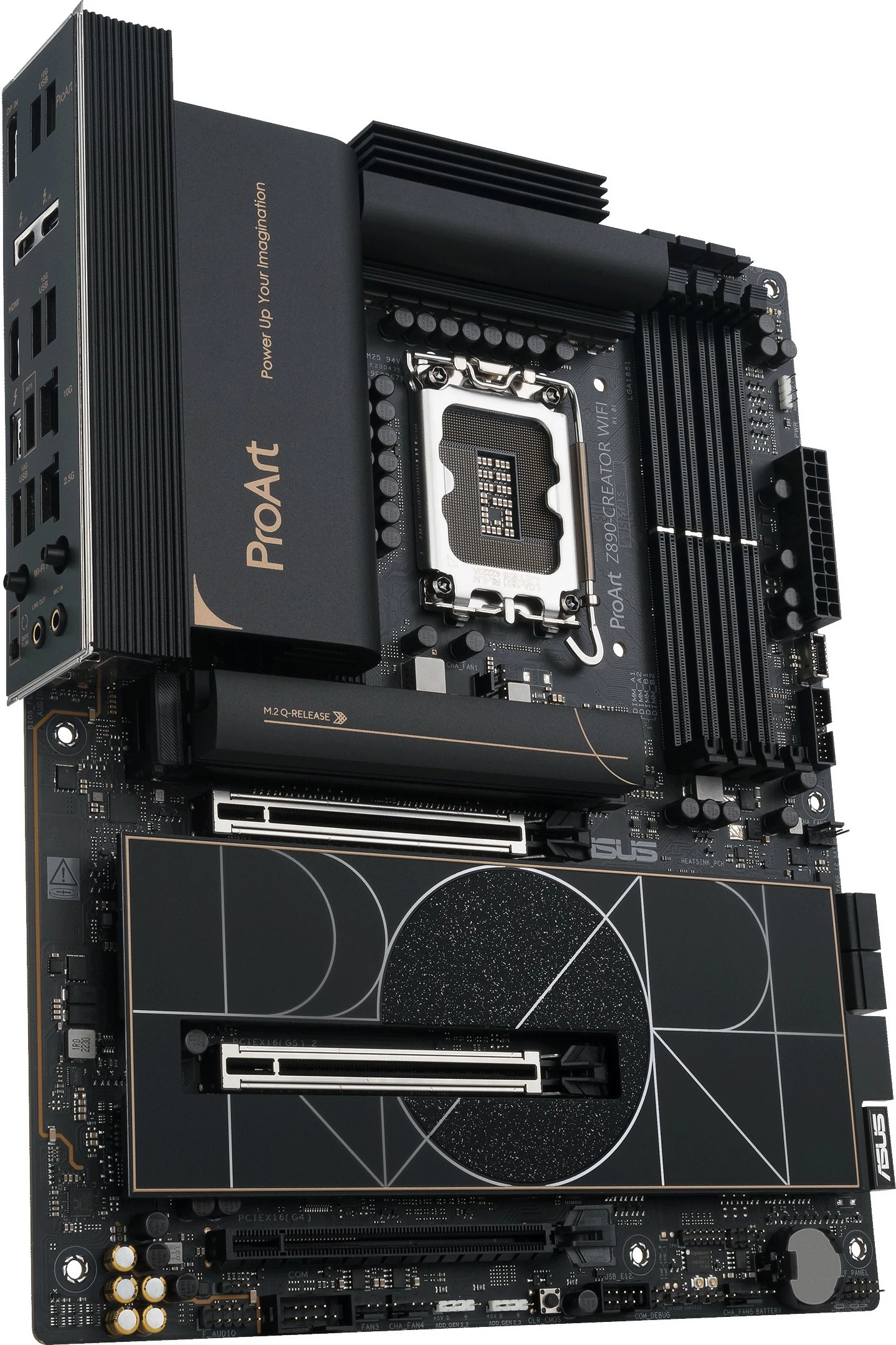 Matična plošča PROART Z890-CREATOR WIFI, ASUS, Intel LGA 1851, DDR5 192 GB, črna
