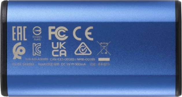 Zunanji SSD, Adata SE880, 500 GB, USB 3.2 Gen2x2, moder