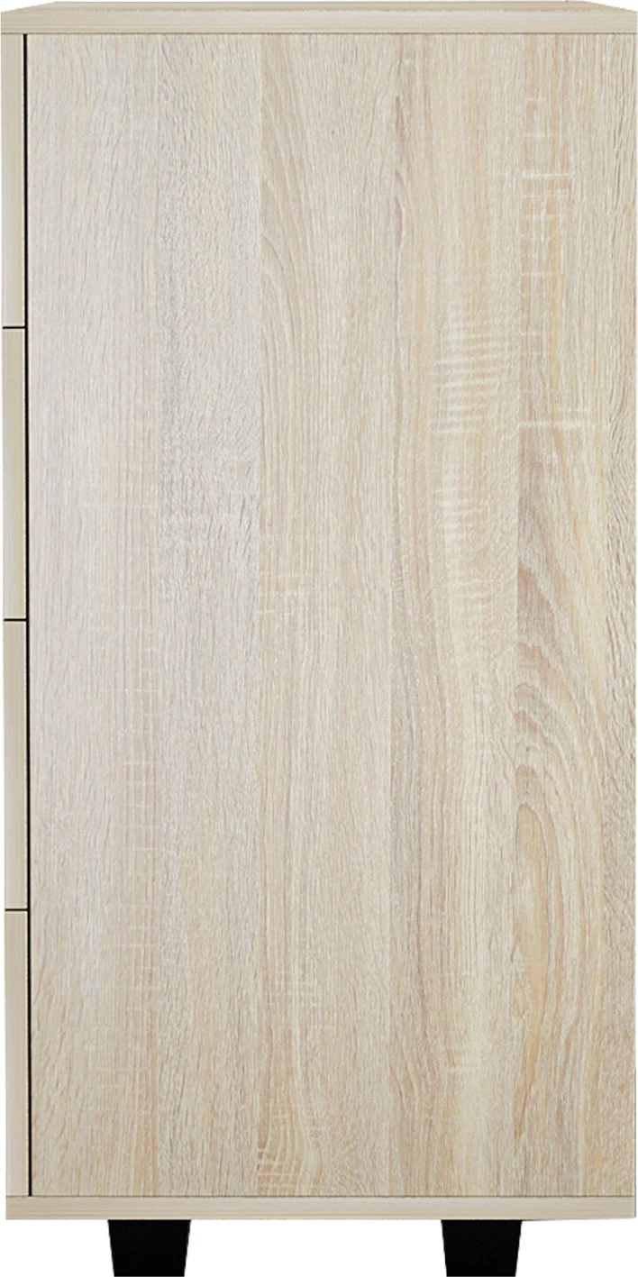 FH8996.01 omara s 4 predali, sonoma, melamin, 80x40x83H