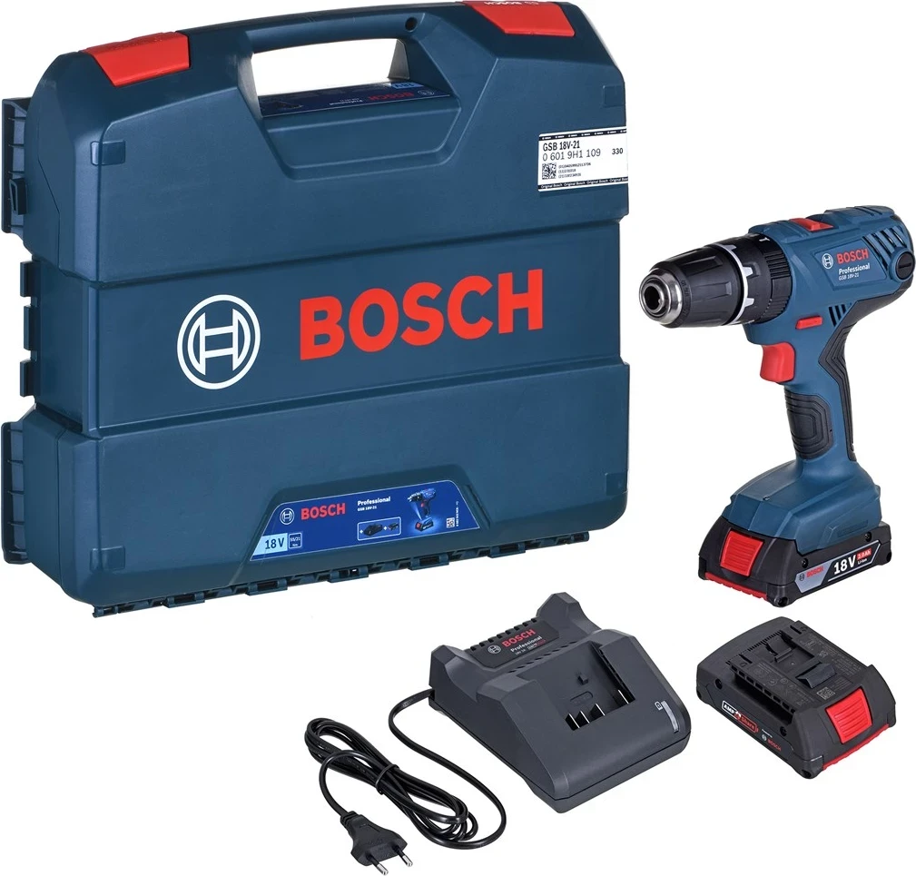 Udarna vijačna nastavka, BOSCH 06019H1109, 18 V, modra