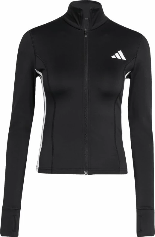 Pulover za ženske adidas, črn