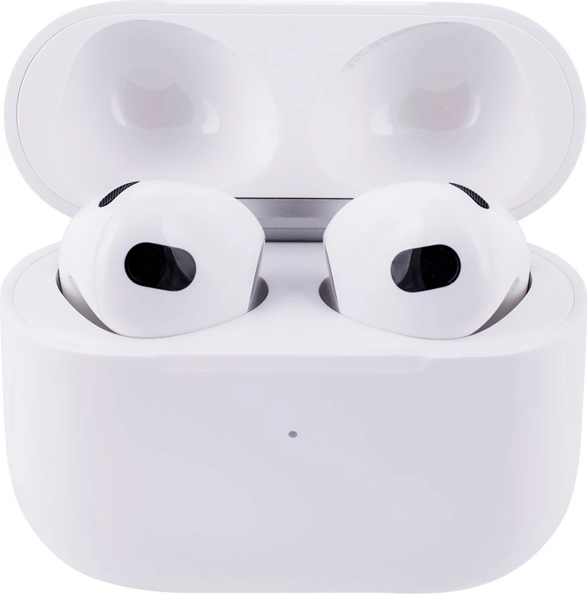 Slušalke 3. generacije z ohišjem za polnjenje Lightning, Apple AirPods, bele