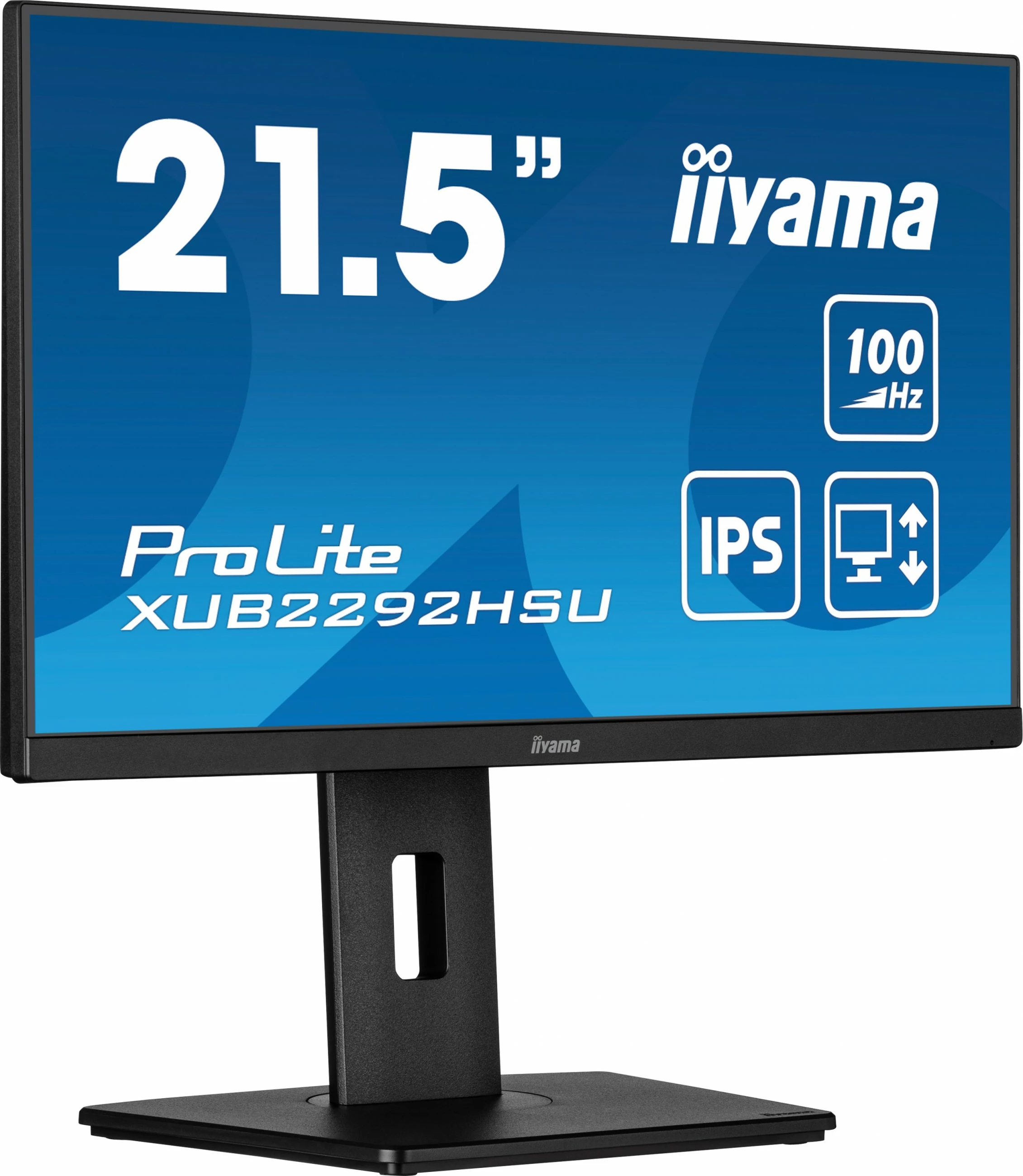 22" IPS monitor iiyama ProLite XUB2292HSU-B6, Full HD, LED, črn