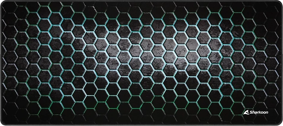 Velik XXL podloga za miško, SHARKOON SKILLER SGP30, črno-zelena