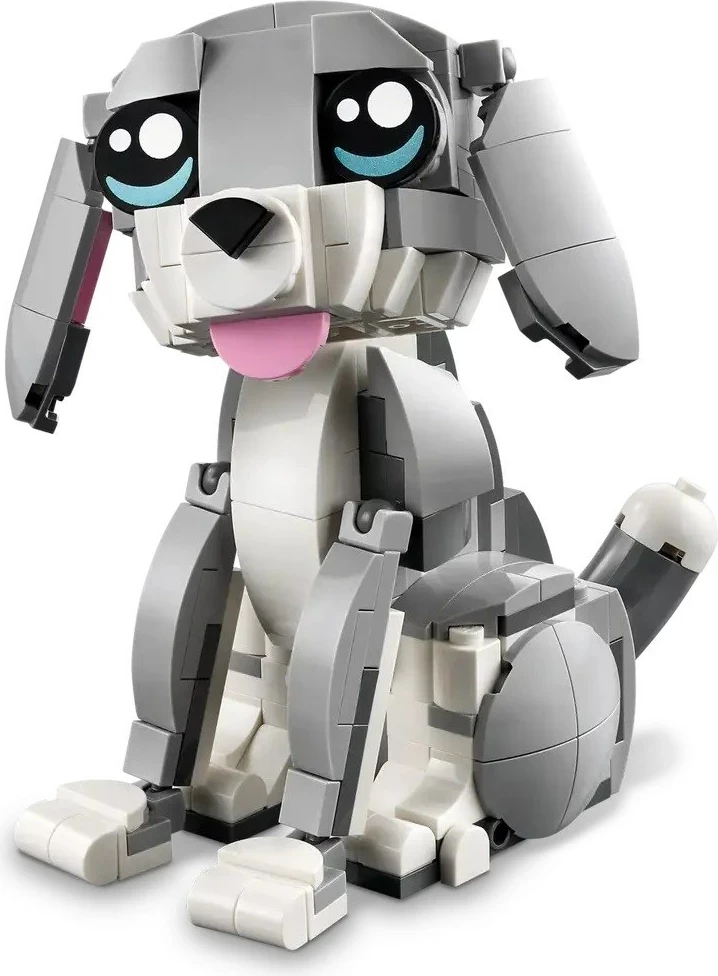 Igriv maček, Set LEGO Creator 3 v 1 Playful Cat 31163, za otroke 8+