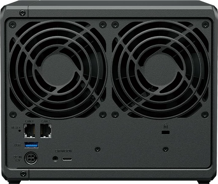 NAS Synology DS925+, 4 GB RAM, 4 lehtësi za diske, črn