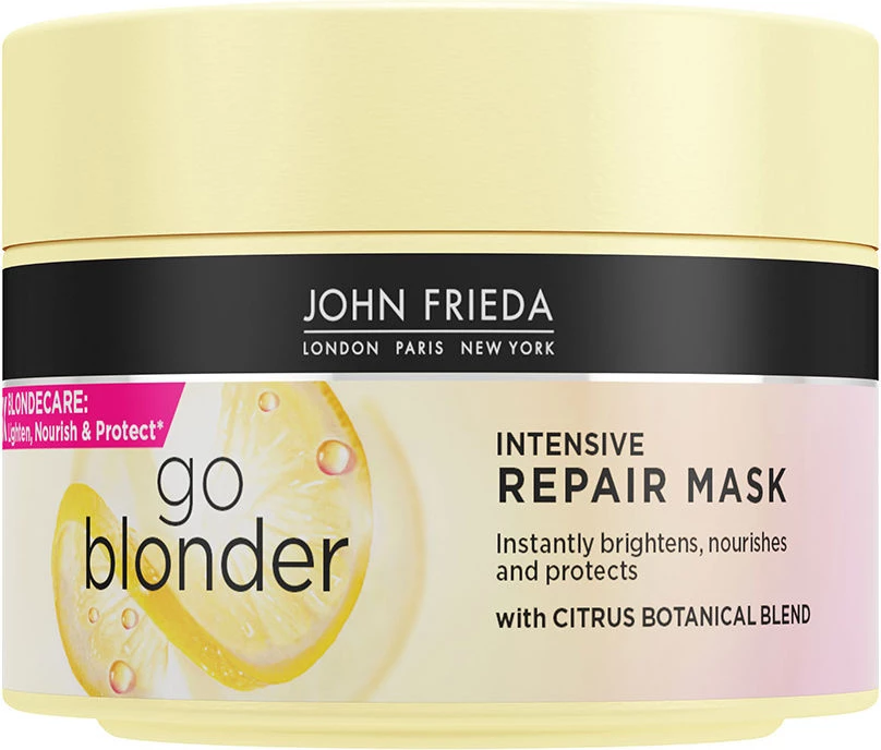 Intenzivna maska za obnovo las za blondinke John Frieda Go Blonder 250 ml