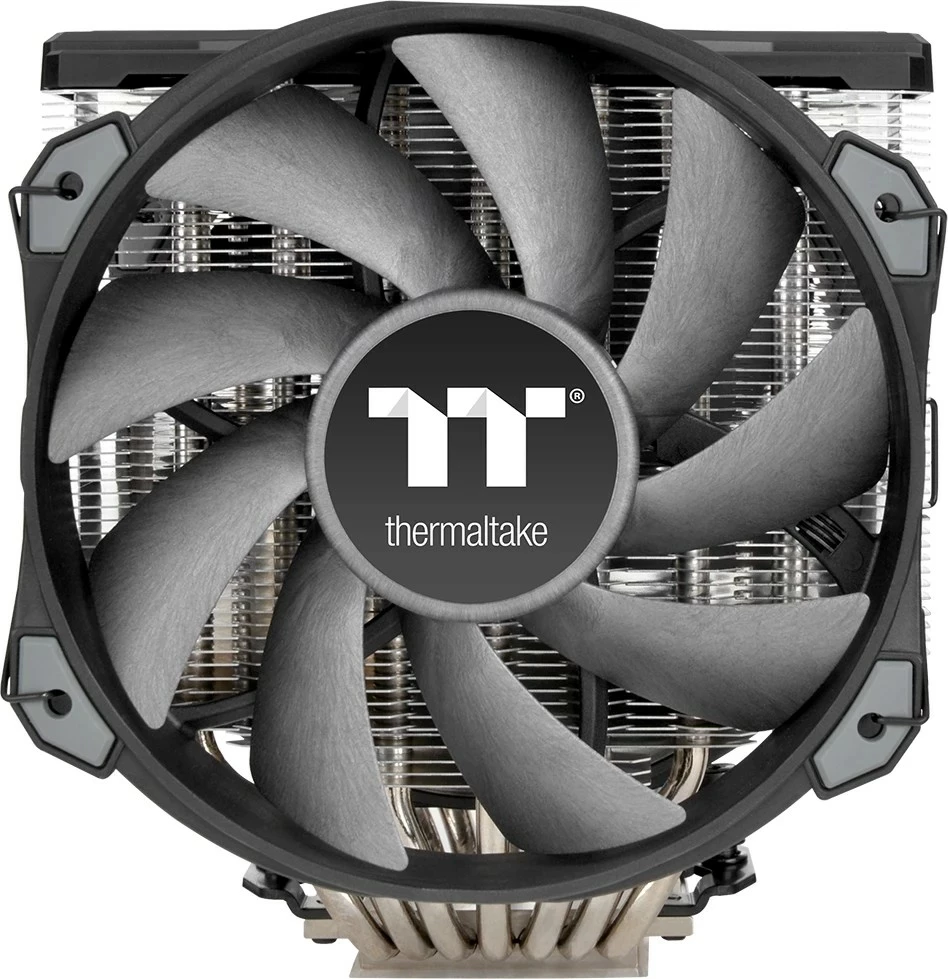 Zračno hlajenje Thermaltake TT TOUGHAIR 710, dual tower, 2 ventilatorja 14 cm, sivo
