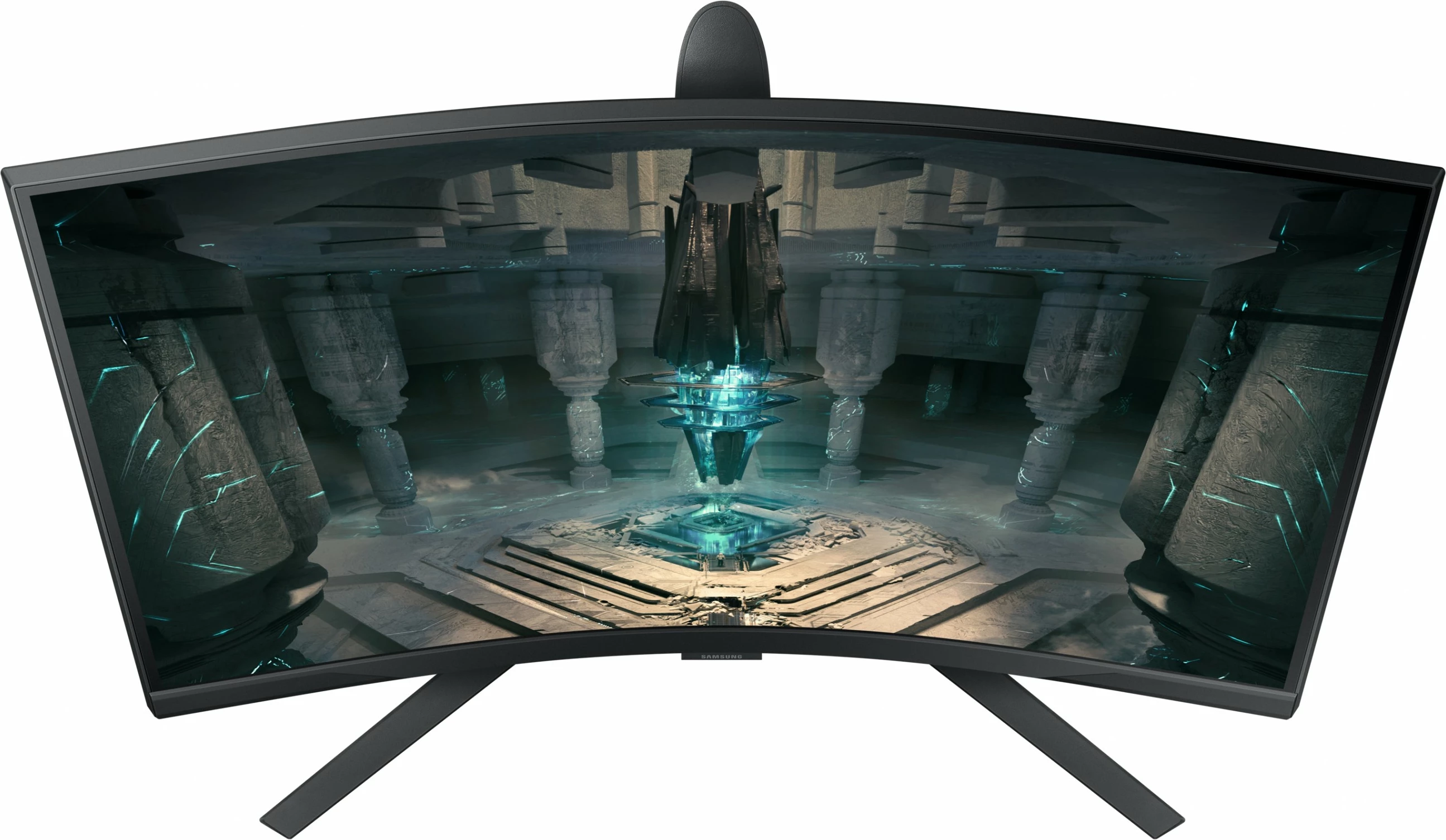 Zakrivljen 27" Quad HD monitor, Samsung LS27BG650EU, 1 ms, črn