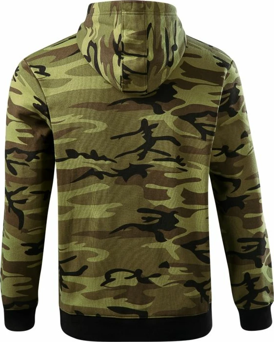 Duks z zadrgo, kamuflaža — Malfini (moški)