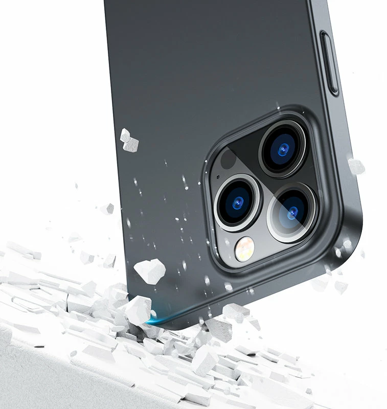 Ovitek za telefon 360° s kaljenim steklom za iPhone 13 Pro, Joyroom JR-BP935, črn