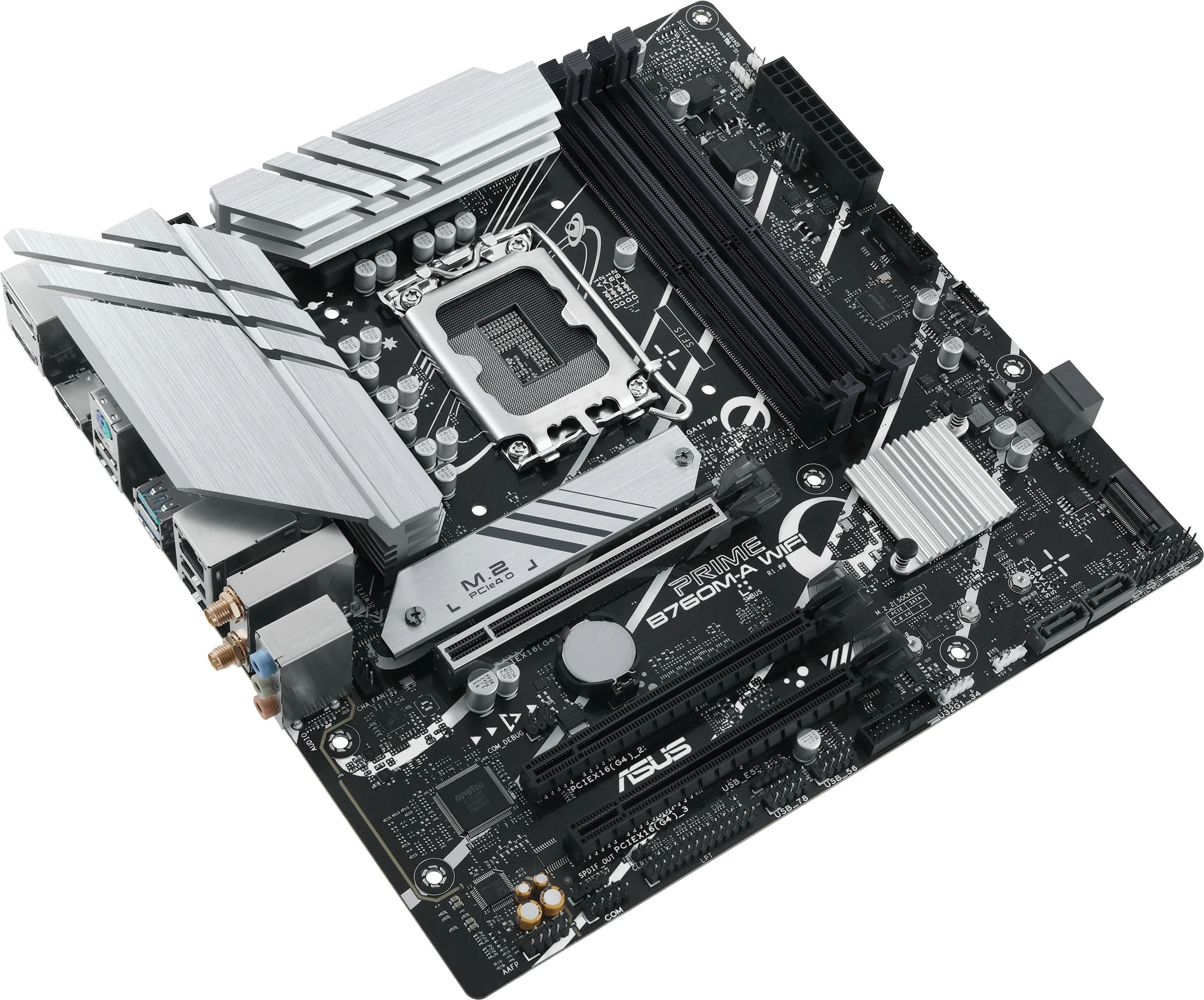 Matična plošča ASUS PRIME B760M-A WIFI, Intel, LGA 1700, DDR5, 128 GB