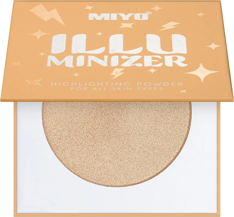 Kompakten osvetljevalec MIYO Illuminizer Highlighting Powder 01 Galle Light 7g, za ženske