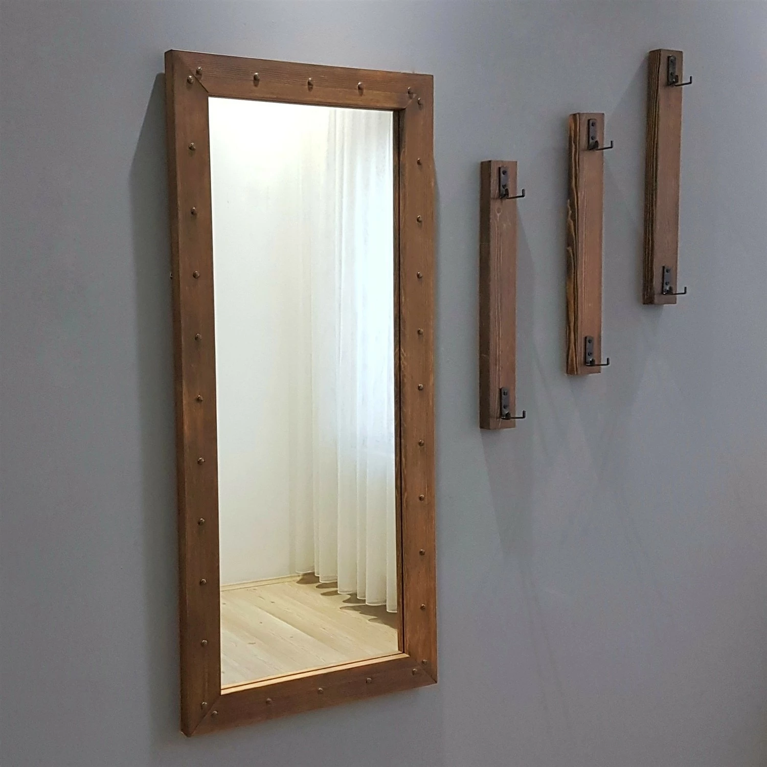 Stojalo za hodnik, rjavo, Skye Decor V108