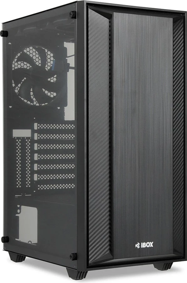 Midi Tower ohišje CETUS 906, I-BOX, ATX, črno