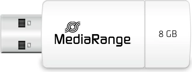 USB ključek 8 GB MediaRange USB 2.0, moder