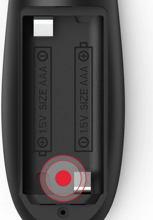 Predstavitveni daljinec z rdečim laserjem Hama X-pointer, črn