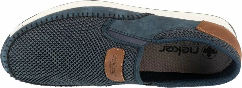 Mokasini Rieker, moški, modri