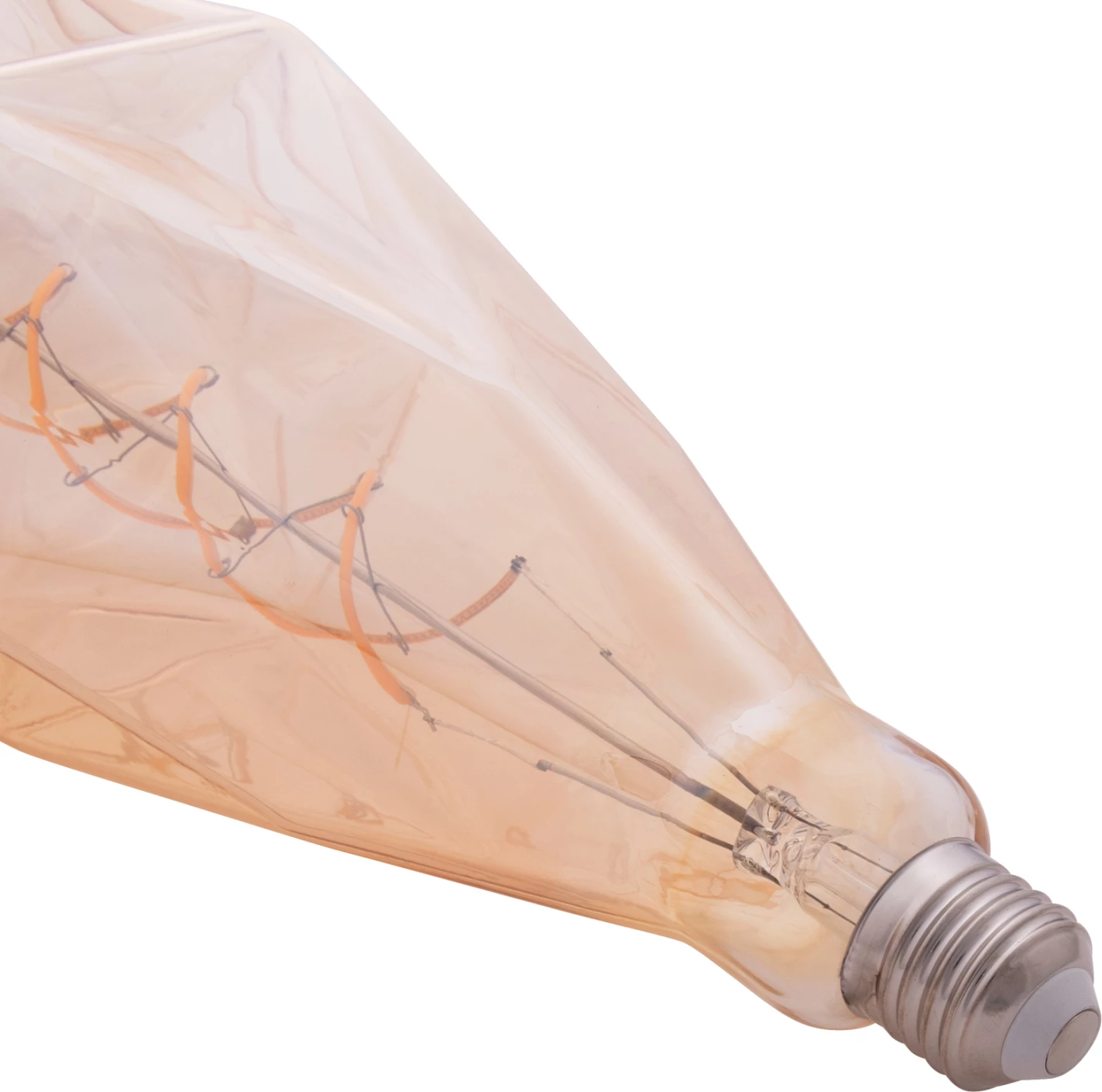 LED žarnica filament 8W E27 3000K zlata barva zatemnljiva