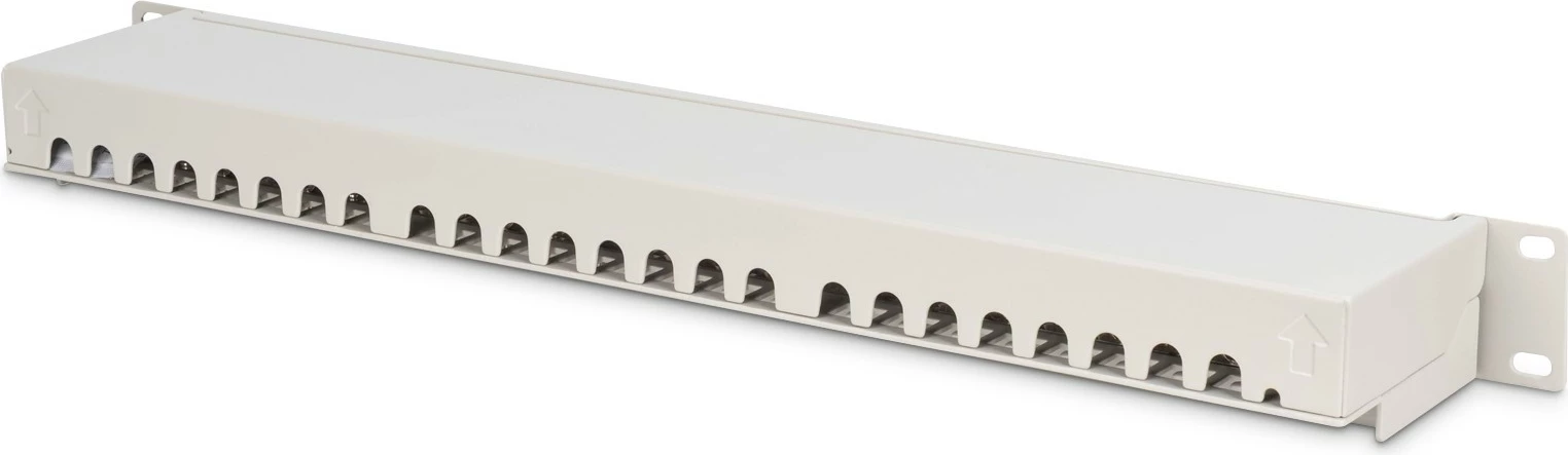 Patch panel s 24 priključki Cat6, 1U, siv Digitus