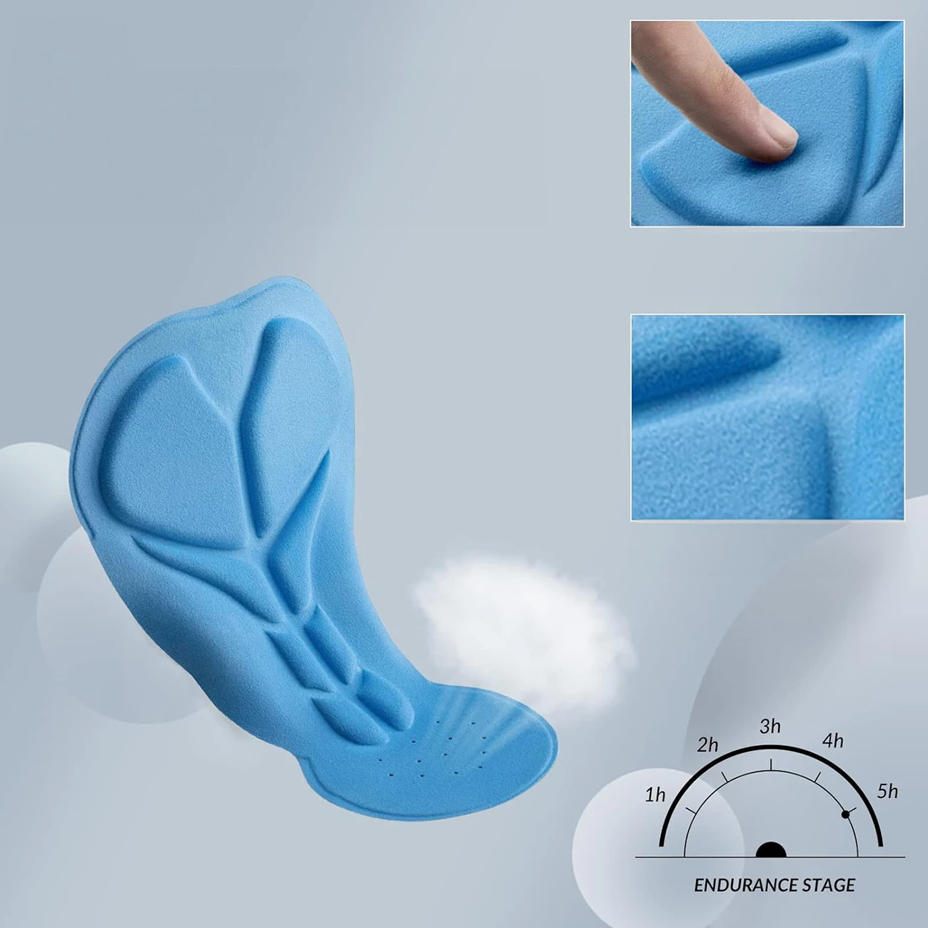 Prezračne kolesarske hlače z vložkom M Rockbros RK2004M, črne