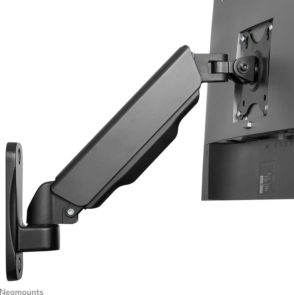 Nosilec za monitor/TV z nastavitvijo višine na plinski vzmeti, polni premik, 17–32 in, črn - Neomounts WL70-440BL11