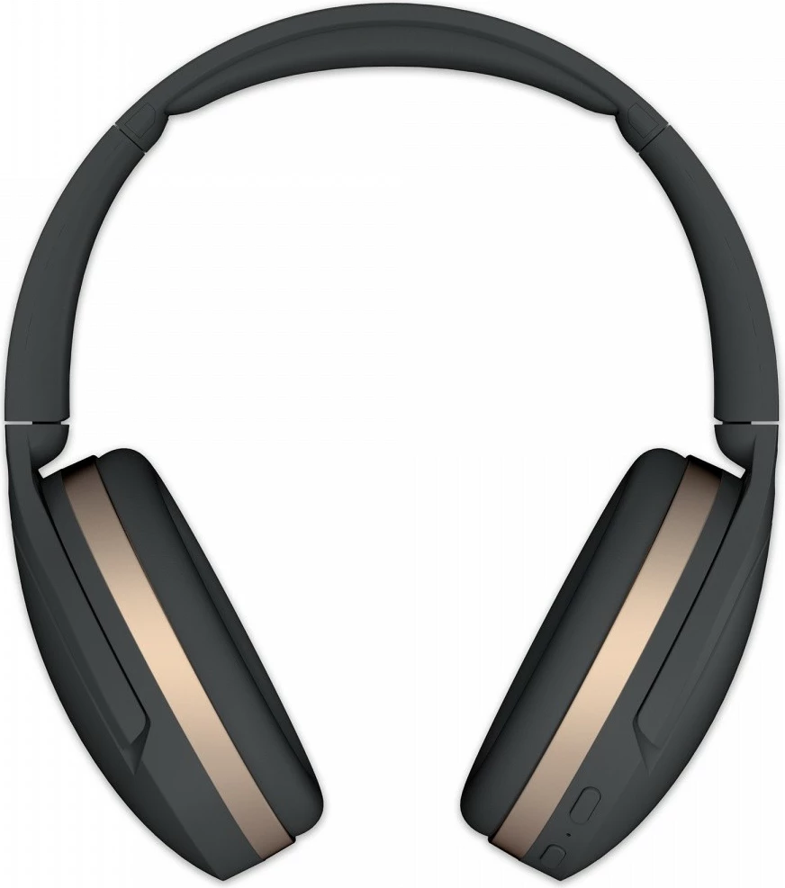 Velike slušalke Audeeo Serene Hush Pro, Bluetooth 5.0, aktivno zmanjševanje šuma (ANC), 35 ur baterije, črne