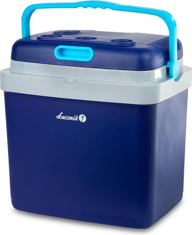 Prenosni hladilnik za avto Łucznik CBX-33 Cool&Go XL 33L, moder