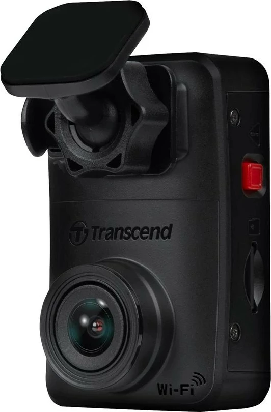 Napredna dashcam Transcend DrivePro 10, 64 GB, Quad HD, črn