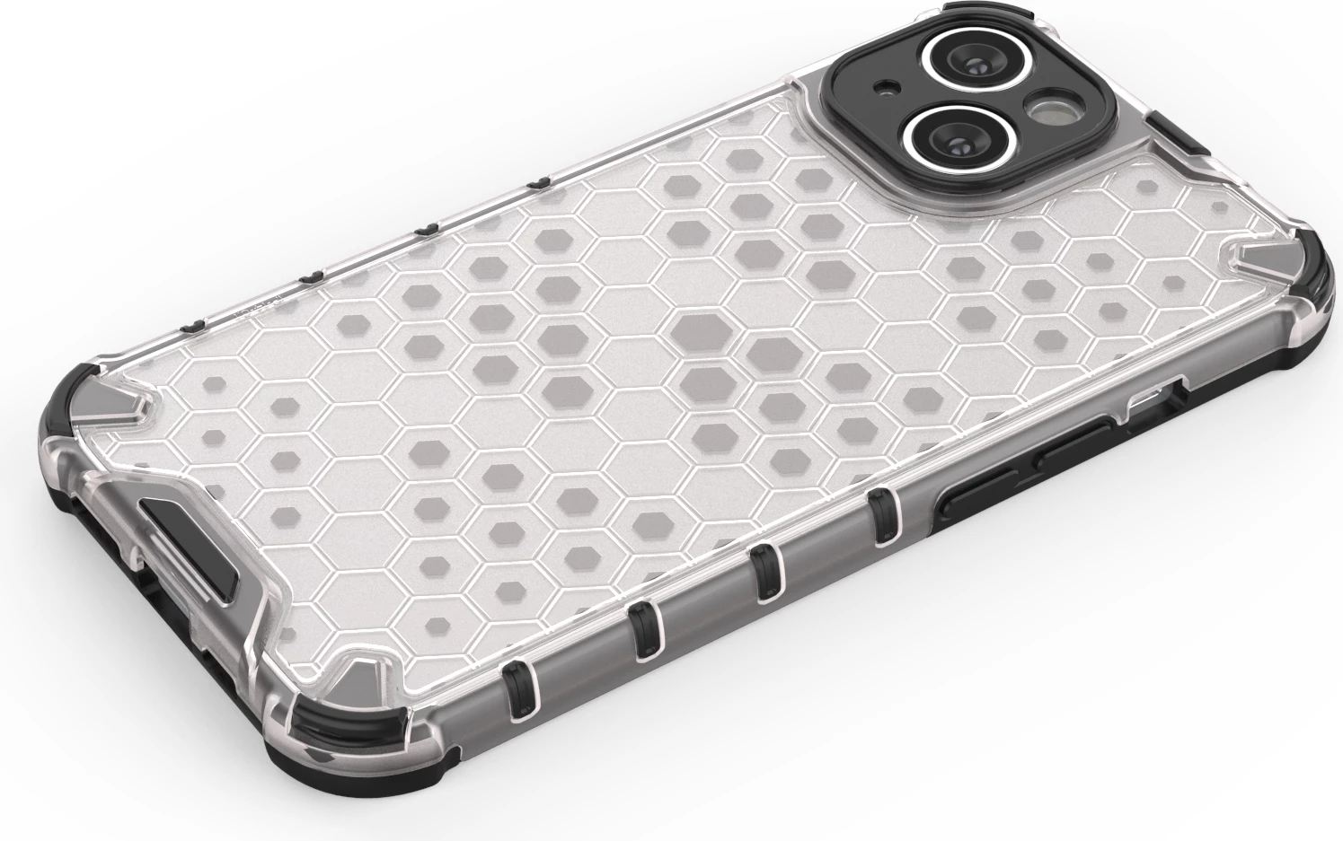 Zaščitni ovitek Honeycomb Hurtel za iPhone 14 Plus, moder