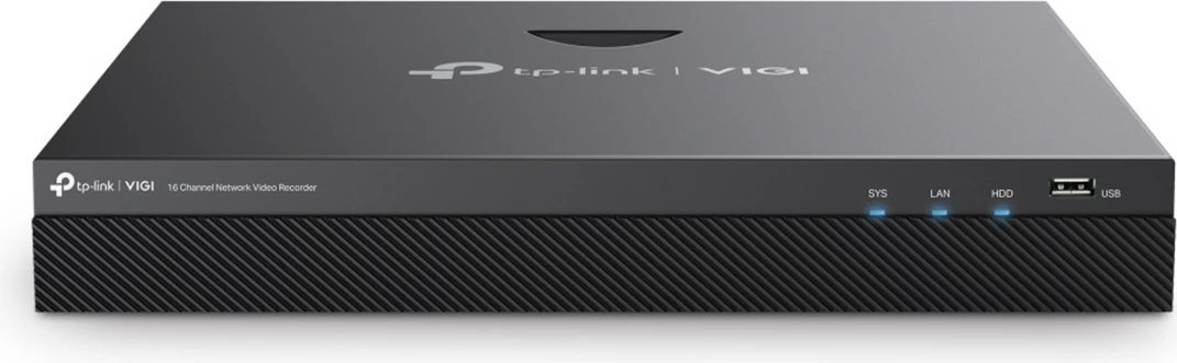 Omrežni video snemalnik TP-Link VIGI NVR2016H, 16 kanalov, črn
