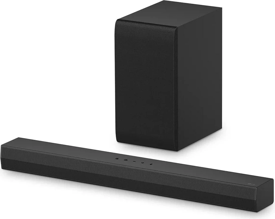 Soundbar 2.1 kanalov, Bluetooth, 300 W, črn — LG S40T
