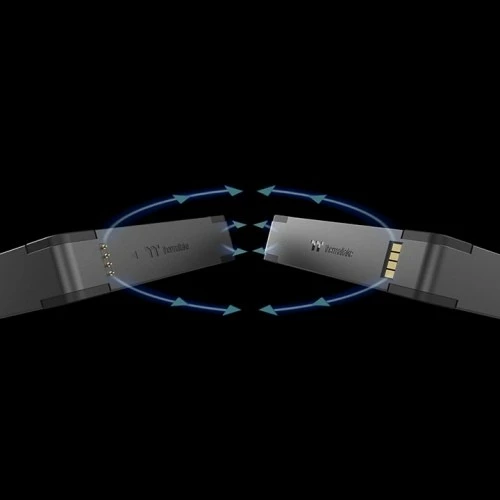 Ventilator 12 cm, 500–2000 RPM, 70,8 cfm, 29,8 dB, črn Thermaltake CL-F171-PL12BL-A