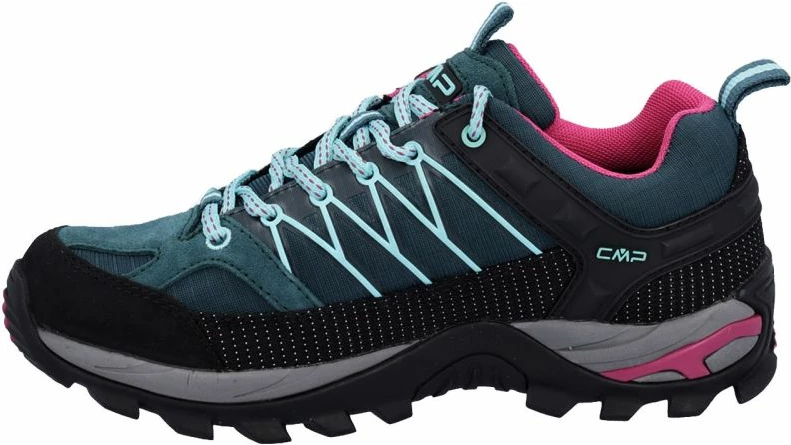 Turistične čevlje za ženske CMP Rigel Low WP, črno-modro-roza