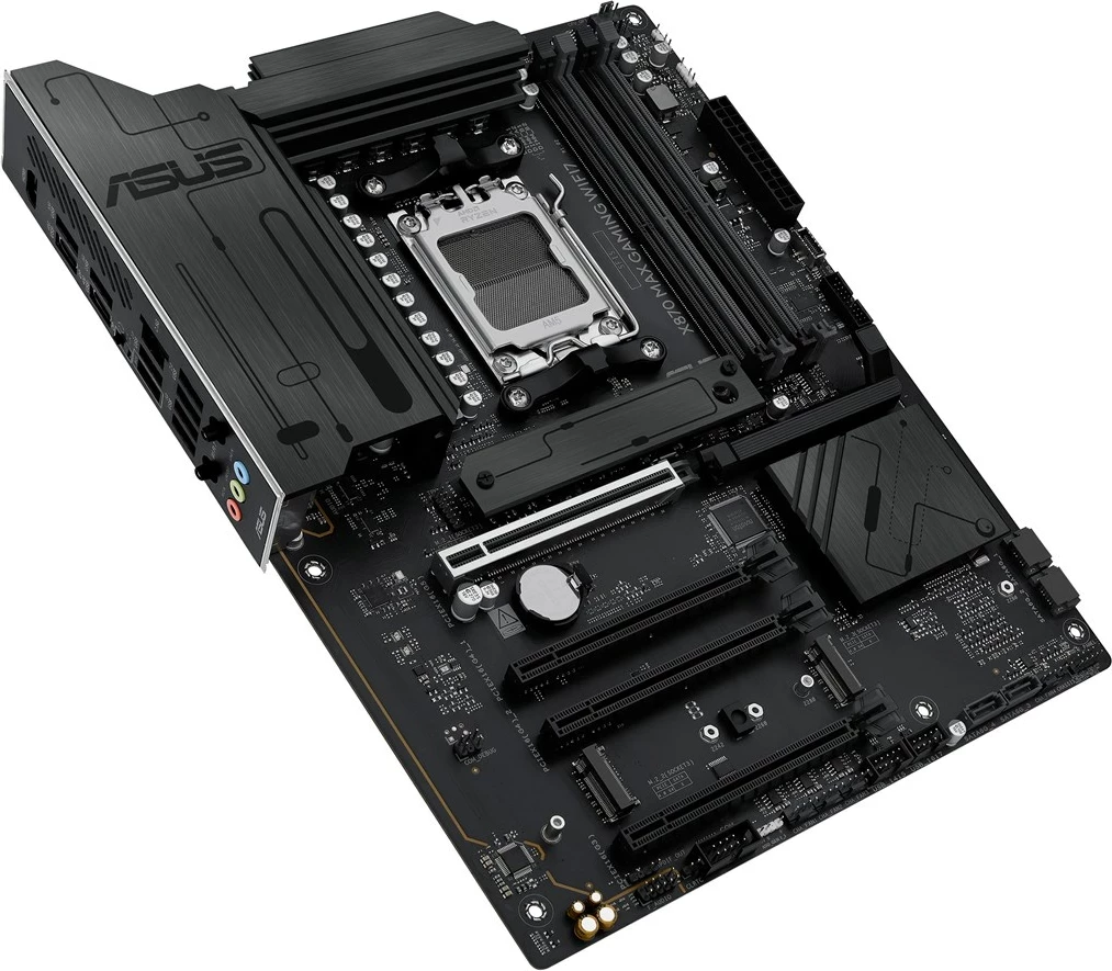 Plošča ASUS X870 MAX GAMING WIFI7, Socket AM5, ATX, večbarvna