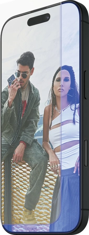 Prozoren zaščitni zaslon PanzerGlass SAFE EyeCare za iPhone 16/15 Plus