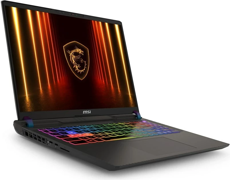 Gaming prenosnik MSI Vector 16 HX AI A2XWHG-256PL, 16", Intel Core Ultra 7 255HX, 16 GB RAM, 1 TB SSD, NVIDIA RTX 5070 Ti, siv